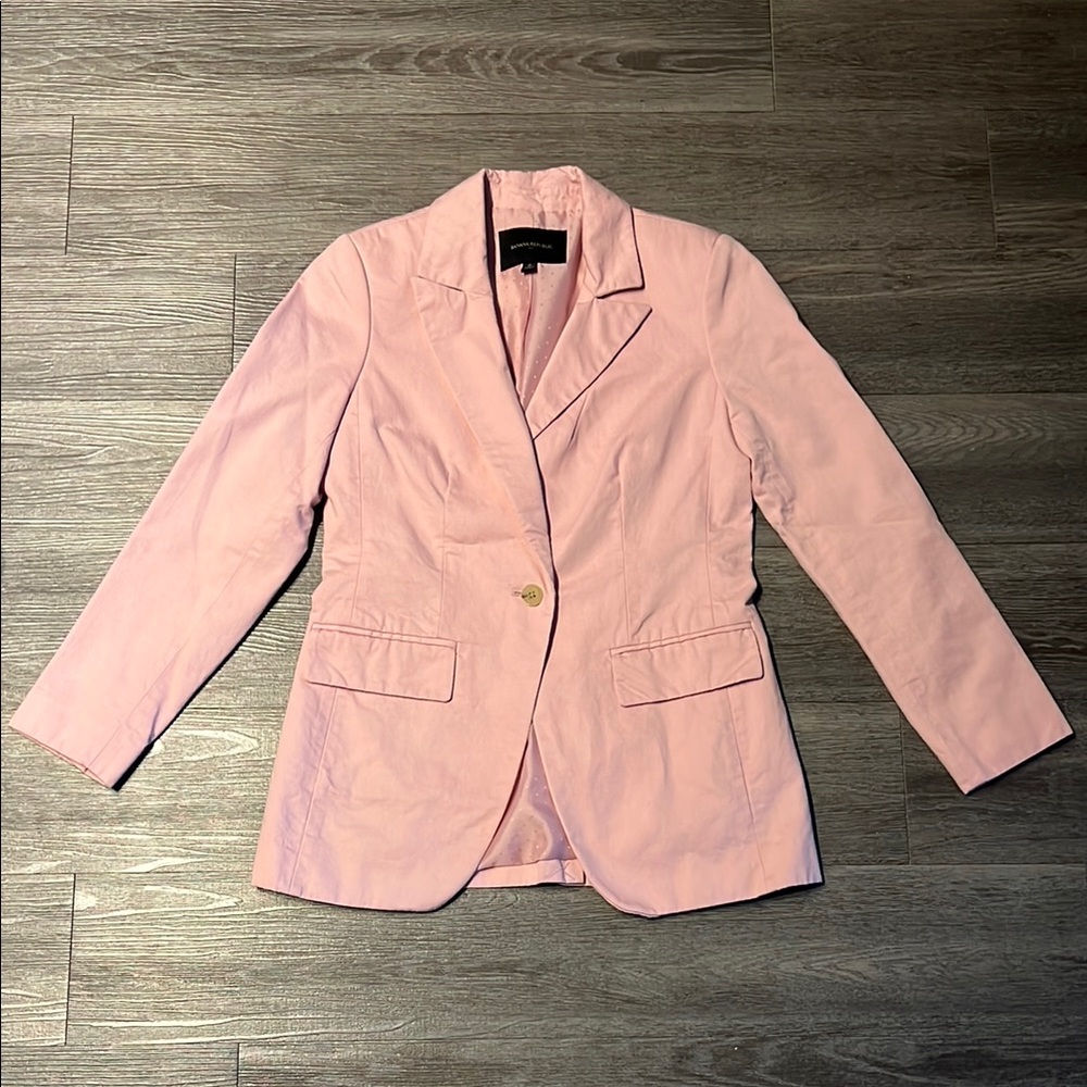 Light pink Banana Republic Women's Blazer